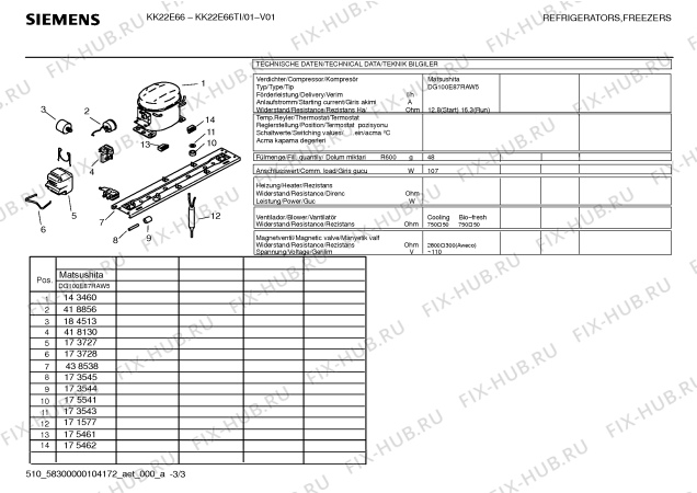 Схема №2 KK23E66TI с изображением Поднос для холодильника Siemens 00490655