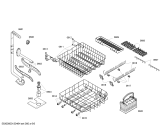 Схема №6 SGS45M58EU с изображением Панель управления для посудомойки Bosch 00665101