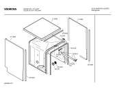Схема №6 SE23A912GB с изображением Передняя панель для посудомоечной машины Siemens 00365956