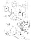 Схема №2 AWM 508 с изображением Переключатель (таймер) для стиральной машины Whirlpool 481228219939