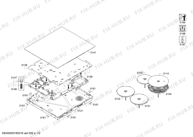 Схема №2 T36FB20X0 с изображением Соединительный элемент для духового шкафа Bosch 10001795