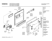 Схема №4 SL55T570EU с изображением Передняя панель для посудомойки Siemens 00439393