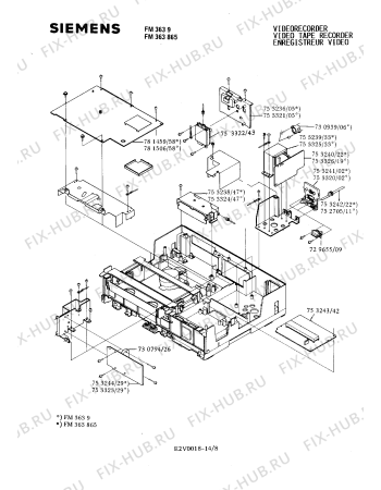 Схема №12 FM3639 с изображением Инструкция по эксплуатации для видеоэлектроники Siemens 00530346