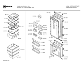 Схема №3 K4463X0IE с изображением Панель для холодильной камеры Bosch 00286871