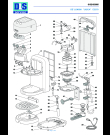 Схема №1 EC 270 с изображением Запчасть для электрокофемашины DELONGHI IT0192