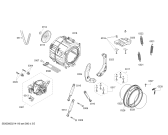 Схема №5 WM14U663HW с изображением Манжета люка для стиралки Siemens 00776090