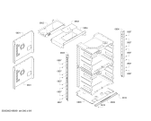 Схема №6 POM301W Thermador с изображением Противень для гриля для электропечи Bosch 11013689