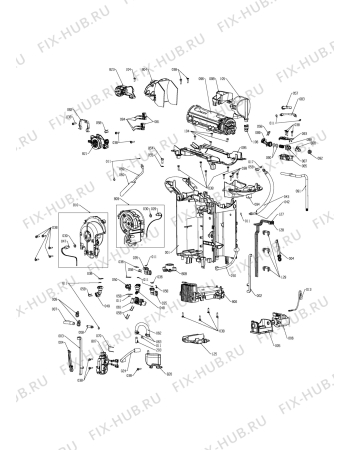 Схема №3 EN470.SAE \"GRAN MAESTRIA\" с изображением Шуруп для электрокофеварки DELONGHI ES0073757