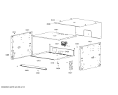 Схема №8 HB15K8Z0C с изображением Дверь для плиты (духовки) Siemens 00478468