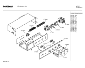 Схема №1 SP212214 с изображением Панель управления для духового шкафа Bosch 00357870