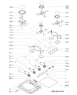 Схема №1 HBN 460 B 501.541.89 с изображением Труба для духового шкафа Whirlpool 480121104718