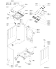 Схема №1 WP10T255HK с изображением Обшивка для стиралки Whirlpool 481010629325