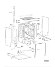 Схема №4 GSI PL 961 A+ IN с изображением Обшивка для посудомоечной машины Whirlpool 481010398224