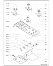 Схема №1 HB G37 S 901.258.83 с изображением Крышка для духового шкафа Whirlpool 481236068837