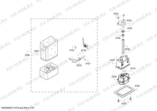 Схема №11 T42BD810NS с изображением Дефлектор для посудомоечной машины Bosch 00488001