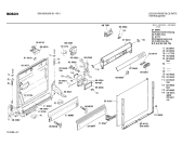 Схема №4 SMS3042GB с изображением Панель для посудомойки Bosch 00273043