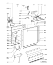 Схема №2 6ADP 2956 IXM с изображением Панель для электропосудомоечной машины Whirlpool 481245370892