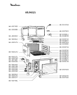 Схема №2 ABJ943(2) с изображением Микропереключатель для плиты (духовки) Moulinex MS-0661158