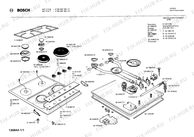 Схема №1 ER16550NL с изображением Уплотнитель для духового шкафа Bosch 00027977