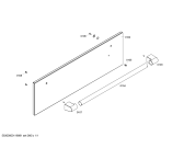 Схема №1 WDF36DP с изображением Передняя панель для шкафа для подогрева посуды Bosch 00476847