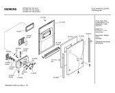 Схема №6 SF53400 с изображением Передняя панель для посудомойки Siemens 00357260