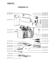 Схема №3 XN810540/1L0 с изображением Плата управления для кофеварки (кофемашины) Krups MS-0071426
