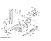 Схема №5 SGU45M15EU с изображением Передняя панель для посудомойки Bosch 00449467