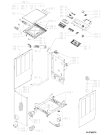 Схема №2 AWE 7127 P с изображением Обшивка для стиральной машины Whirlpool 481010784576