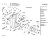 Схема №3 WFK7030SI WFK6310 с изображением Панель для стиралки Bosch 00285476