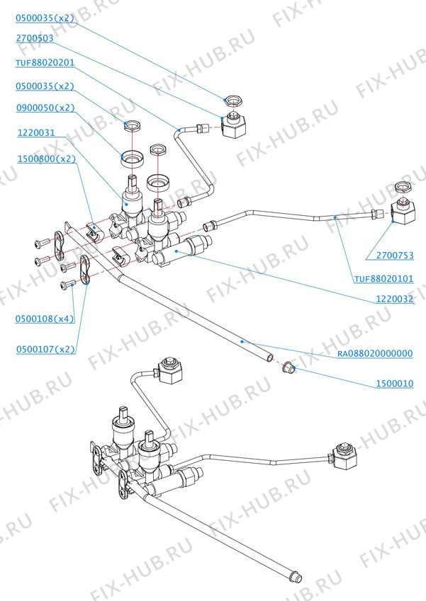 Большое фото - Всякое для холодильника Electrolux 1053107759 в гипермаркете Fix-Hub