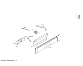 Схема №5 HB37AS560R Horno siemens.indep.multif.inox.e3 с изображением Передняя часть корпуса для плиты (духовки) Siemens 00675153
