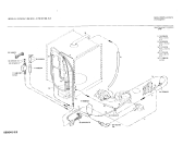 Схема №4 0730301569 GS25RA/1 с изображением Панель для посудомоечной машины Bosch 00114623