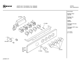 Схема №5 E2112N2 JOKER 219 C с изображением Панель управления для плиты (духовки) Bosch 00289307