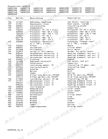 Схема №14 EB882100 с изображением Нагревательный элемент гриля для плиты (духовки) Bosch 00097764