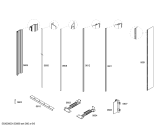 Схема №6 S24IR70NSP с изображением Стеклопанель для холодильника Siemens 00681414