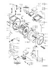 Схема №2 WP 2060 с изображением Клавиша для стиралки Whirlpool 481927618417