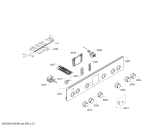 Схема №6 HGV44D120F с изображением Кабель для плиты (духовки) Bosch 00659855