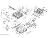 Схема №2 SMU69T45SK Super Silence с изображением Передняя панель для посудомойки Bosch 00746234