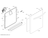 Схема №5 63013913015 Kenmore с изображением Ручка двери для посудомойки Bosch 00700373