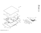 Схема №1 T56TS5RN0 с изображением Стеклокерамика для электропечи Bosch 00775045