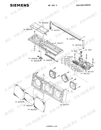 Схема №6 RM8404 с изображением Переключатель для звукотехники Siemens 00733829