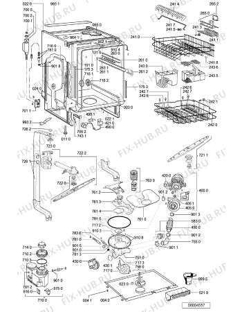 Схема №2 GSIE 6988/1 IN с изображением Обшивка для посудомоечной машины Whirlpool 481245373298