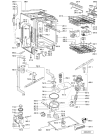 Схема №2 GSIE 6988/1 IN с изображением Блок управления для посудомоечной машины Whirlpool 481221479979