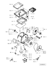 Схема №2 AWT 2079 с изображением Обшивка для стиральной машины Whirlpool 481245210552