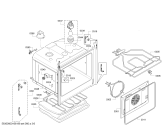 Схема №5 HB33R1240S с изображением Фронтальное стекло для духового шкафа Siemens 00688415