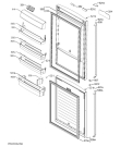 Схема №2 S93820CMW2 с изображением Вноска для холодильника Aeg 8071410164