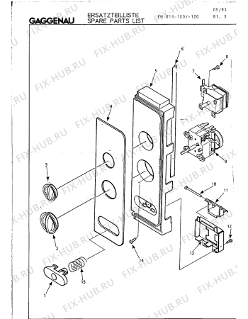 Схема №10 EM813100 с изображением Переключатель для микроволновки Bosch 00294832