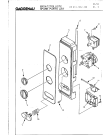 Схема №10 EM814100 с изображением Механический замок для свч печи Bosch 00321340