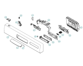 Схема №1 D5142 US   -Stainless (401782, DW70.5) с изображением Блок управления для посудомойки Gorenje 438636