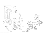 Схема №5 CG5A01J5 с изображением Модуль управления для посудомойки Bosch 00658193